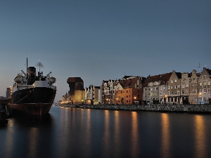 Sehenswrdigkeit in Danzig - der Hafen