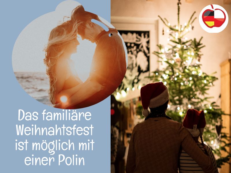 Das familire Weihnachtsfest mit einer Polin