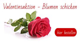 Valentinsaktion 2017  - Blumen schicken